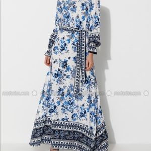 Long sleeve summer dress